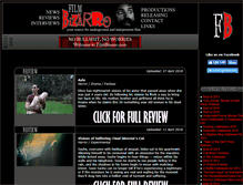 Tablet Screenshot of filmbizarro.com